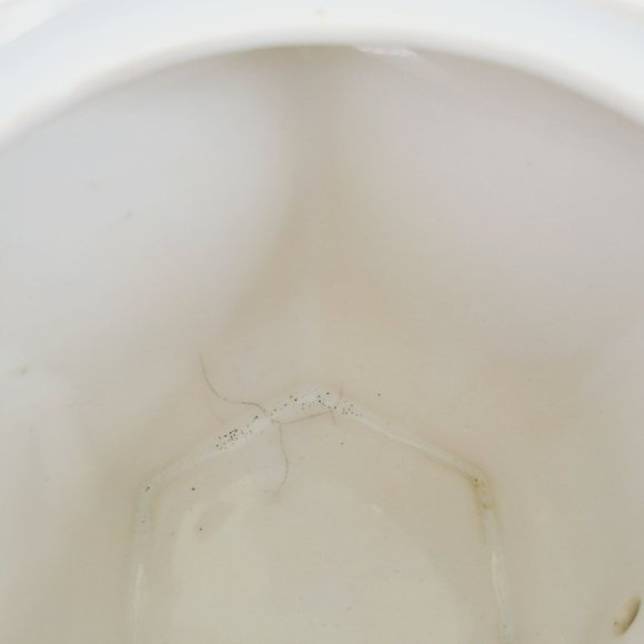 Vintage Sadler Indian Tree Teapot Hexagonal Shape Pink Oriental Floral Gold Trim - Picture 6 of 13